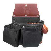 Bolsa de ferramentas Occidental Leather OxyLights, 3 bolsas, 10 bolsos, preta Bolsa de ferramentas Occidental Leather OxyLights, 3 bolsas, 10 bolsos, preta
