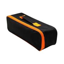 Bolsa De Ferramentas Portátil Preta Durável E Resistente Ao Desgaste Para Carro Com Alça E Fecho De