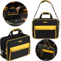 Bolsa de Ferramentas Reforçada 15kg c/ 3 Seções, 28 Bolsos e Alça Ombro DENZEL 902959