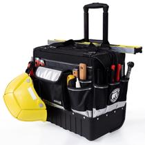 Bolsa de ferramentas rolante MARUTAI 45 cm impermeável com rodas e 40 bolsos Bolsa de ferramentas rolante MARUTAI 45 cm impermeável com rodas e 40 bolsos