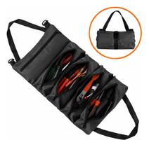 Bolsa De Ferramentas Rolo Prático Estojo Ferramenta Maleta Cor:Preto Bolsa De Ferramentas Rolo Prático Estojo Ferramenta Maleta Cor:Preto
