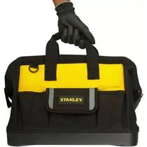 Bolsa de Ferramentas Stanley 16pol com 12 Bolsos STST516126 Preta e Amarela