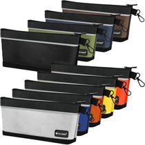 Bolsa de ferramentas TICONN 1680D Oxford, bolsa utilitária impermeável, pacote com 9