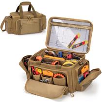 Bolsa de ferramentas Trahzia Tactical com fundo antifricção cáqui Bolsa de ferramentas Trahzia Tactical com fundo antifricção cáqui