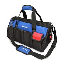 Bolsa de ferramentas WORKPRO Close Top Wide Mouth 45 cm com alça de ombro