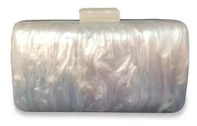 Bolsa de Festa Clutch Acrílico Perolada Cores Variadas Bolsa de Festa Clutch Acrílico Perolada Cores Variadas