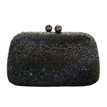 Bolsa de Festa Clutch com Strass Brilho Luxo