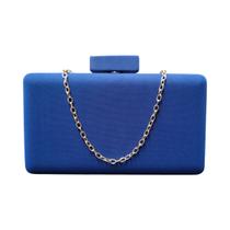 Bolsa De Festa Clutch Tecido Telado Fecho Acrílico Bolsa De Festa Clutch Tecido Telado Fecho Acrílico