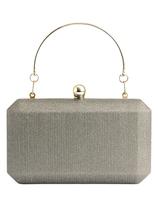 Bolsa De Festa Glitter Luxo Geometric 8782 - Douradoq