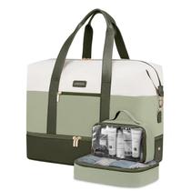 Bolsa de fim de semana LOVEVOOK, mochila de viagem grande com cubos de embalagem