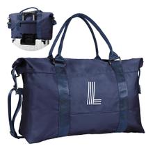 Bolsa de fim de semana Vogewood Teen Girl Initial Travel Bag Letter N Bolsa de fim de semana Vogewood Teen Girl Initial Travel Bag Letter N