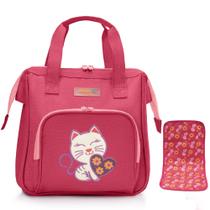 Bolsa de fraldas Baby Doll HappyVK com trocador de bonecas para meninas Bolsa de fraldas Baby Doll HappyVK com trocador de bonecas para meninas