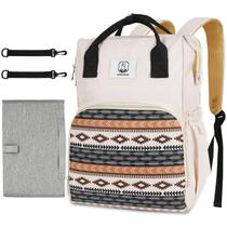 Bolsa de Fraldas COTTONBEBE Western com Trocador - Preta