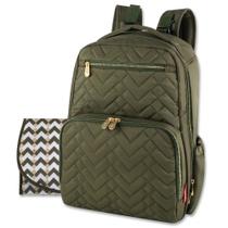 Bolsa de Fraldas Fisher-Price Signature Morgan - Mochila Olive