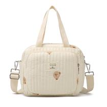 Bolsa de fraldas Fwkekye Mini Tote 24x14x24cm 7 bolsos em branco Bolsa de fraldas Fwkekye Mini Tote 24x14x24cm 7 bolsos em branco