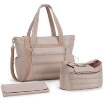 Bolsa de Fraldas Mommore Tote com Organizador para Carrinho de Bebê Bolsa de Fraldas Mommore Tote com Organizador para Carrinho de Bebê