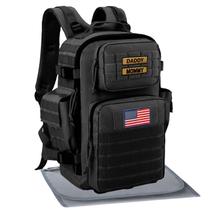 Bolsa de Fraldas SHARKMOUTH Military para Homens - Com Trocador Bolsa de Fraldas SHARKMOUTH Military para Homens - Com Trocador