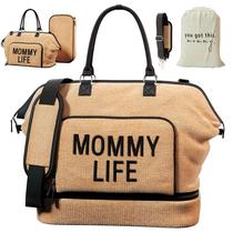 Bolsa de Fraldas Weekender YOU GOT THIS, MOMMY - Compartimento para Sapatos