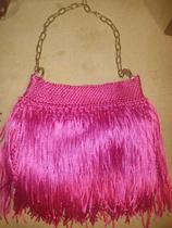 Bolsa de Franjinha cor pink