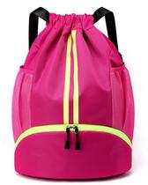 Bolsa de futebol BROTOU Mochila com cordão com compartimento para bolas e sapatos