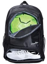 Bolsa de futebol juvenil Mochila de futebol Athletico, basquete, preta