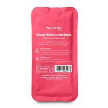 Bolsa de Gel Térmica Reutilizável Rosa Multilaser Saúde Bolsa de Gel Térmica Reutilizável Rosa Multilaser Saúde