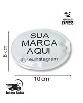 Bolsa de gelo em gel personalizada, 100 unidades 10x8 oval gelo em gel, cores variadas