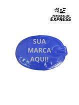 Bolsa de gelo em gel personalizada, 50 unidades 10x8 oval gelo em gel, cores variadas