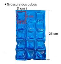 Bolsa de gelo flexível ecológica gelo artificial reutilizavel - Filó Modas