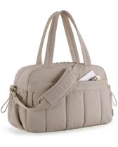 Bolsa de ginástica BAGSMART para mulheres Duffle Travel Weekender Camel