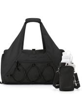 Bolsa de ginástica BAGSMART para mulheres leve, mochila preta Bolsa de ginástica BAGSMART para mulheres leve, mochila preta