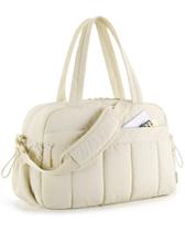 Bolsa de ginástica BAGSMART para mulheres, mochila de fim de semana, resistente à água