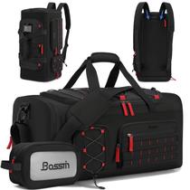 Bolsa de ginástica BOSSTIN Bosstin 45L Travel Duffle Sports Black Bolsa de ginástica BOSSTIN Bosstin 45L Travel Duffle Sports Black