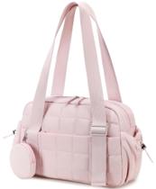 Bolsa de ginástica CAMTOP Mini bolsa de ginástica para mulheres e meninas com compartimento úmido