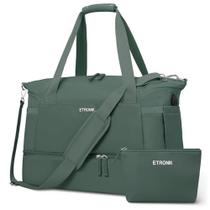 Bolsa de Ginástica ETRONIK para Mulheres com Porta USB - Verde Escuro Bolsa de Ginástica ETRONIK para Mulheres com Porta USB - Verde Escuro