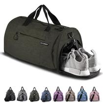 Bolsa de ginástica Fitgriff com sapato e compartimento úmido, verde militar