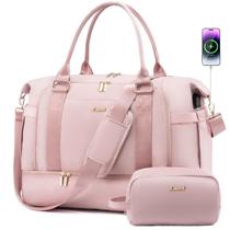 Bolsa de Ginástica LOVEVOOK - Mochila de Viagem Feminina com Porta USB