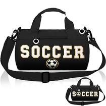 Bolsa de ginástica Sunnymove Black Soccer para meninas Gym Sport 32x18 cm Bolsa de ginástica Sunnymove Black Soccer para meninas Gym Sport 32x18 cm