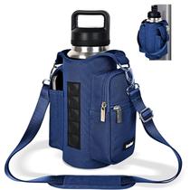 Bolsa de ginástica, suporte para garrafa de água icolor Magnetic com bolsos para telefone