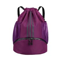 Bolsa de Ginástica Unissex SEEARTU com Cordão - Mochila Fitness para Basquete, Futebol e Treinamento