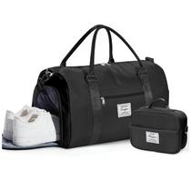 Bolsa de Ginástica WISEPACK - Mochila de Viagem Impermeável com Compartimento para Sapatos Bolsa de Ginástica WISEPACK - Mochila de Viagem Impermeável com Compartimento para Sapatos