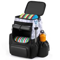 Bolsa de golfe em disco UNIHIMAL Heavy Duty 600D de poliéster 26+ Discos