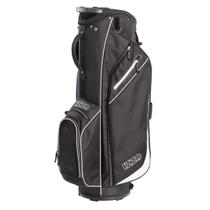 Bolsa de golfe Izzo Izzo Ultra-Lite Cart preta de 1,7 kg com alça única