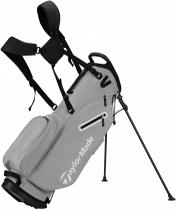 Bolsa de golfe TaylorMade Classic Stand 2023 cinza com 15 divisórias Bolsa de golfe TaylorMade Classic Stand 2023 cinza com 15 divisórias
