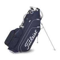 Bolsa de golfe Titleist Hybrid 14 Navy Marble compatível com carrinho