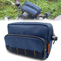 Bolsa de guidão para motocicleta Reygeak 1680D Oxford Dark Blue