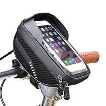 Bolsa de Guidão Suporte Celular com Touch Screen e Impermeável Para Bike MTB Bag Bicicleta