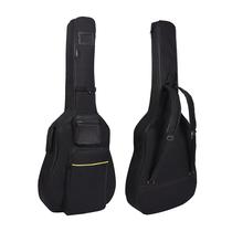 Bolsa de guitarra acústica PPOPPO para 40 41 42 polegadas com estofamento preto