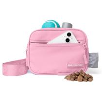 Bolsa de guloseimas para treinamento de cães Cross Body Pup Culture Pink