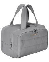 Bolsa de Higiene BAGSMART - Leve e Grande - Cinza - Para Mulheres Bolsa de Higiene BAGSMART - Leve e Grande - Cinza - Para Mulheres